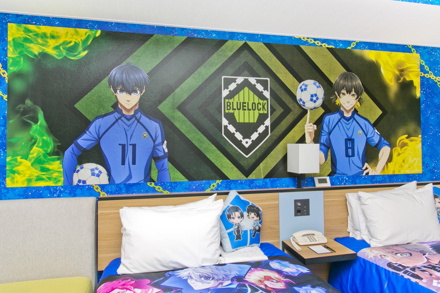 ブルーロック VS. U-20 JAPAN』とコラボ中のサンシャインシティ