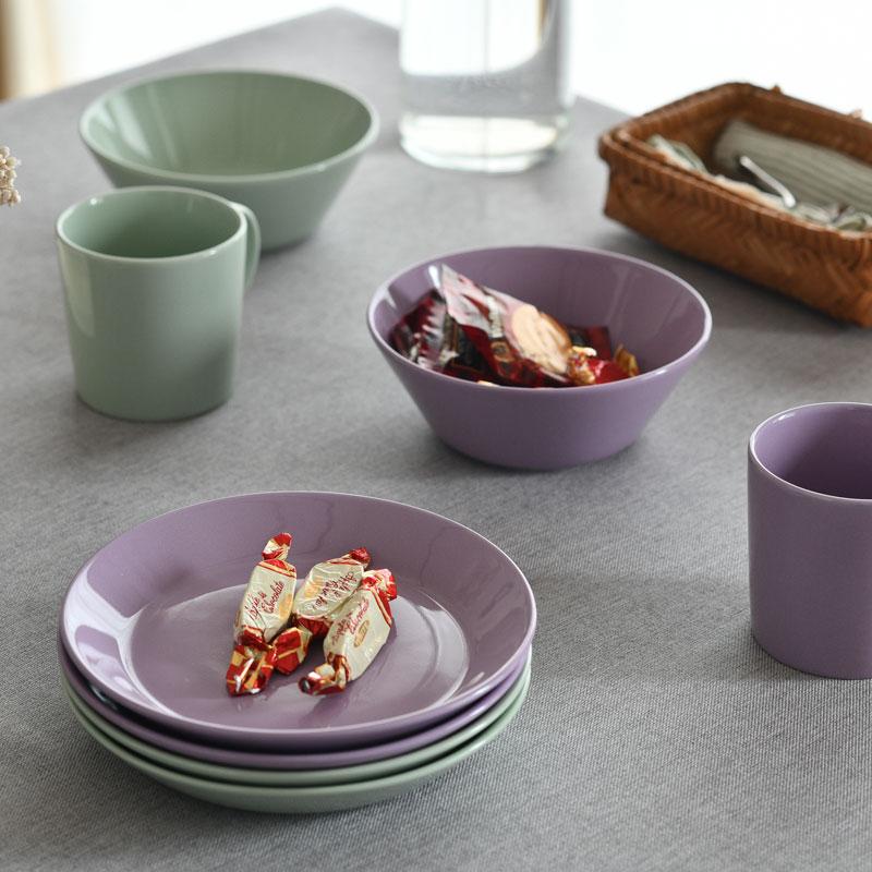 iittala（イッタラ） プレート 17cm ライトライラック セージグリーン