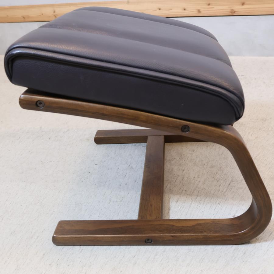 FUJI FURNITURE 冨士ファニチア 本革 リクライニングチェア 1人掛け