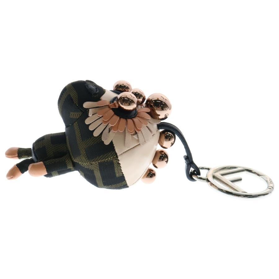 FENDI（フェンディ） ズッカ モンキー バッグチャーム キーホルダー