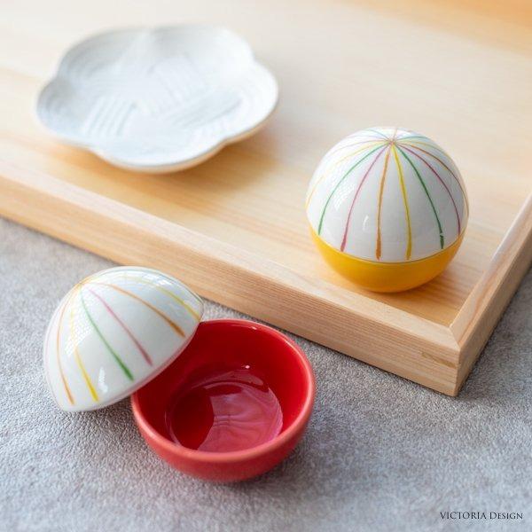 手まり型珍味入れ/食器 お祝い お正月 縁起物 和食器 小鉢 ひなまつり