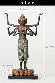 Amazon.co.jp: イスム TanaCOCORO(掌) 阿修羅 仏像 フィギュア ポリ