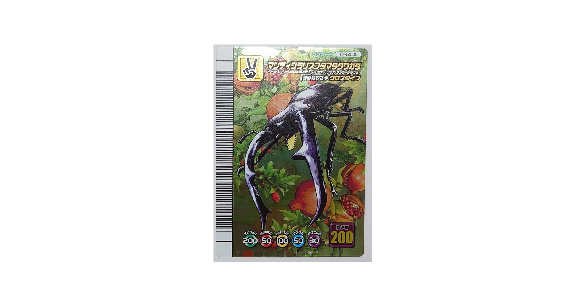 Amazon.co.jp: 甲虫王者ムシキング 5周年 マンディブラリスフタマタ