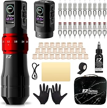 Amazon | EZ プロフェッショナル タトゥーペンキット P3 Pro タトゥー