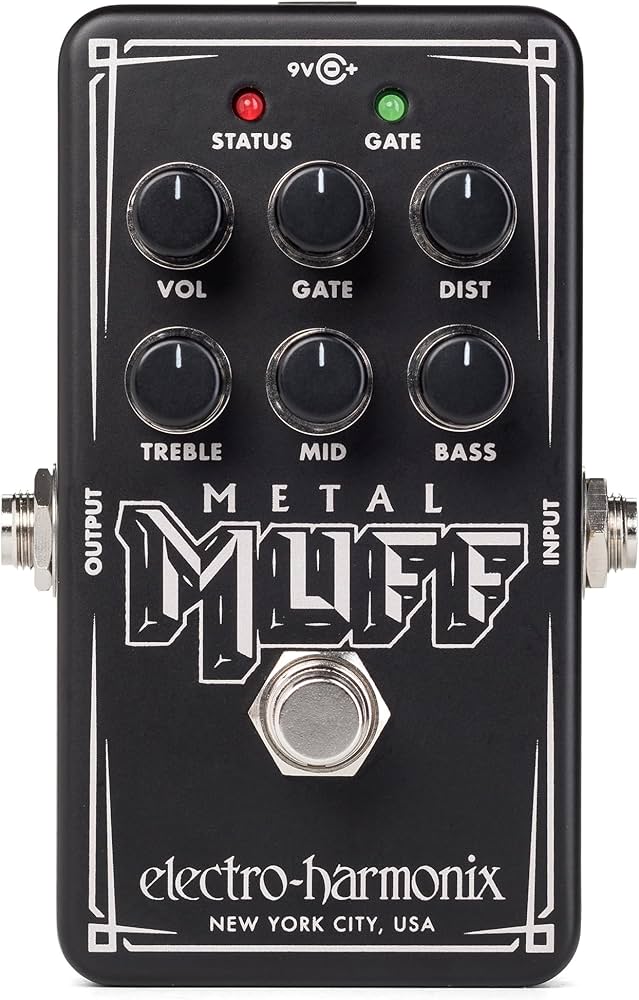 Amazon.com: Electro-Harmonix Nano Metal Muff, Black, NANO METAL