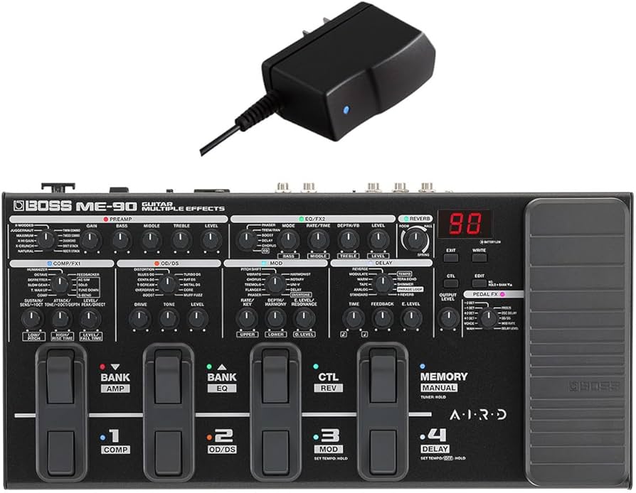 Amazon | BOSS ME-90 + BOSS純正アダプターセット マルチエフェクター