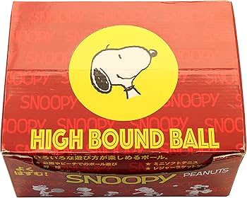 Amazon | SNOOPY(スヌーピー) ハイバウンドボール 24個入り SN-501
