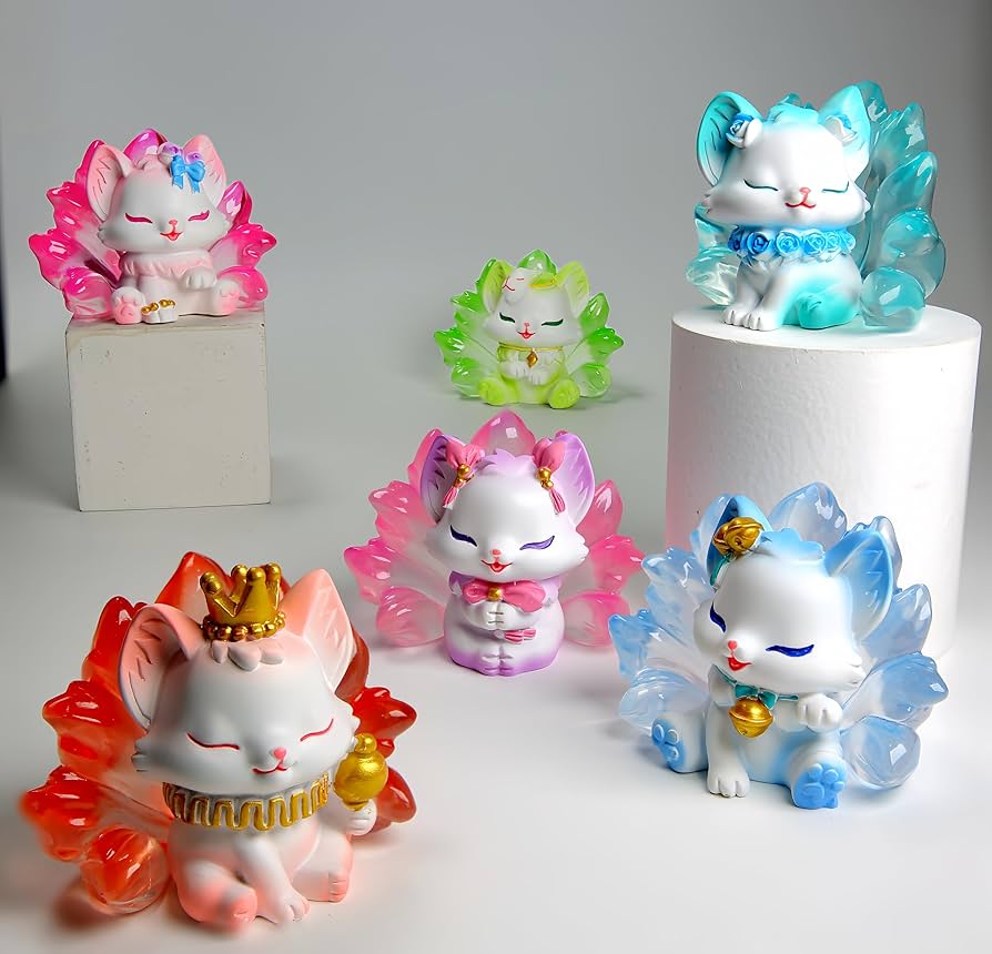 Amazon.co.jp: Zaleny キュートな九尾の妖精キツネミステリーボックス