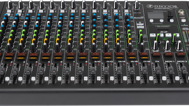 Onyx Series Premium Analog Mixers with Multitrack USB | Mackie