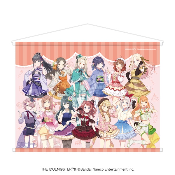 5月発送】学園アイドルマスター B2タペストリー スイーツver. | か行