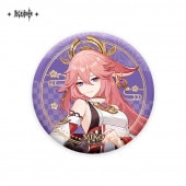 原神 稲妻城シリーズ キャラクター缶バッジ 夢見月瑞希 Genshin 10月仮
