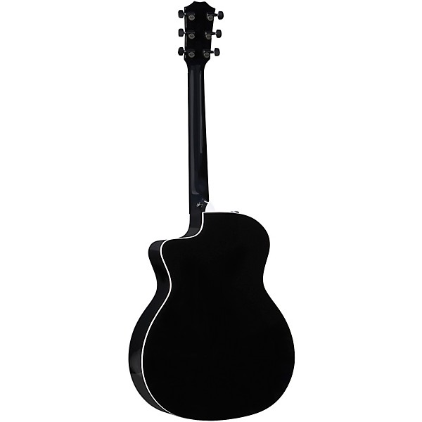 Taylor 214ce-BLK DLX Grand Auditorium Acoustic-Electric Guitar