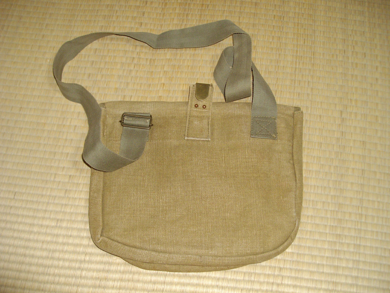 日本海軍 雑嚢 (中田商店製・複製品)│ナナシノミコト
