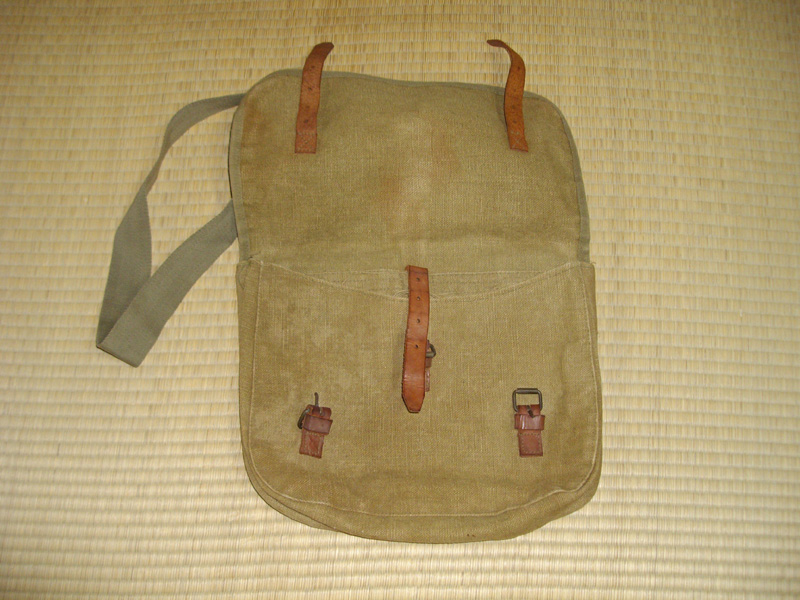 日本海軍 雑嚢 (中田商店製・複製品)│ナナシノミコト