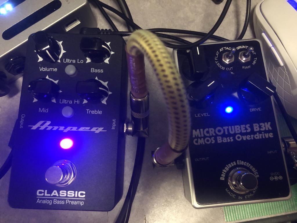 AMPEG Classic Analog ベースエフェクター プリアンプ おすすめ 初心者