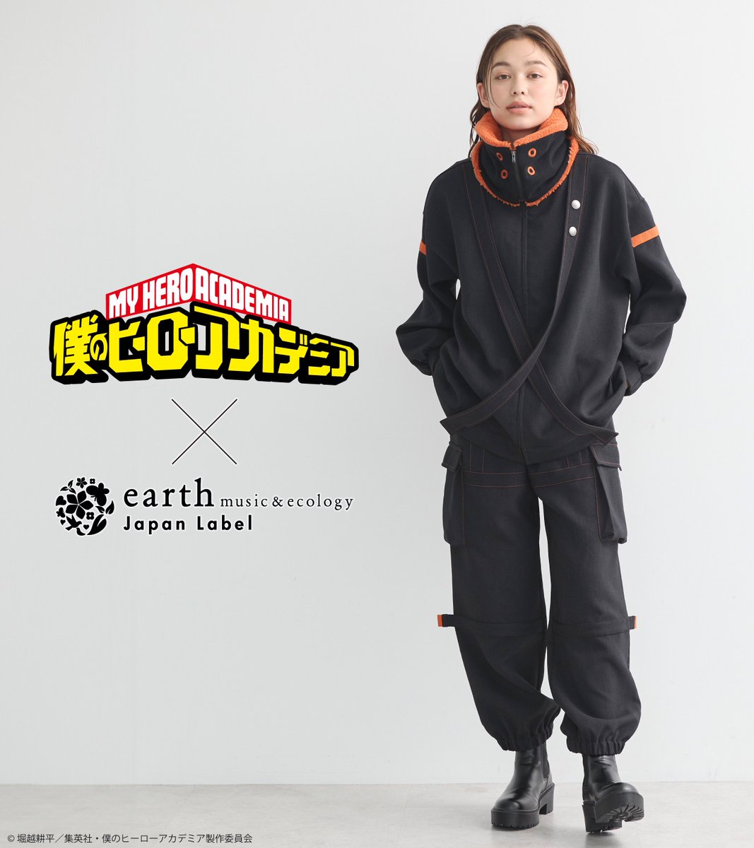 TVアニメ『僕のヒーローアカデミア』 × earth music&ecology Japan