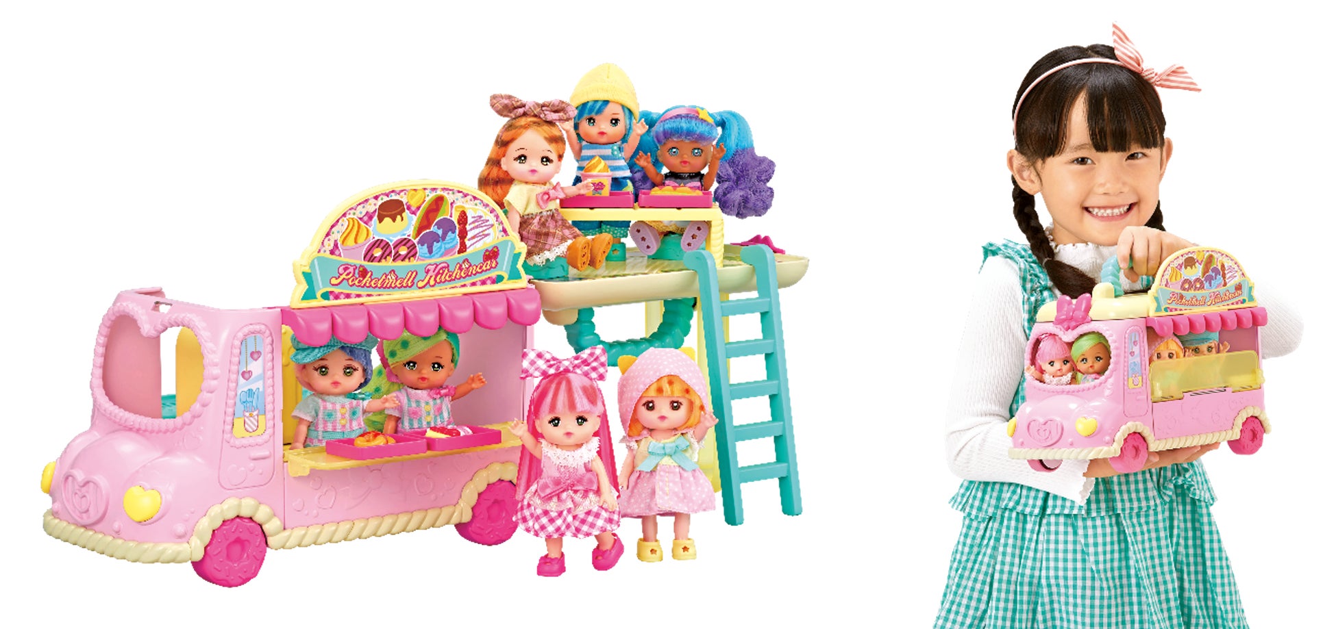 ポケットメルちゃんに「マジカルクッキング♡ポケメルキッチンカー」が