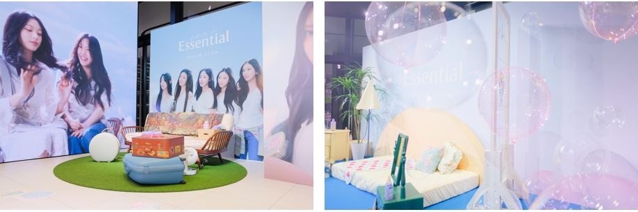 新広告モデルNewJeans出演CMの世界観に没入できる！エッセンシャル新