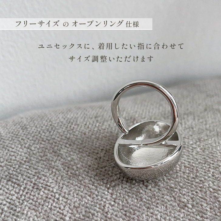 リング 指輪 フリーサイズ レディース メンズ シルバー ピンキーリング