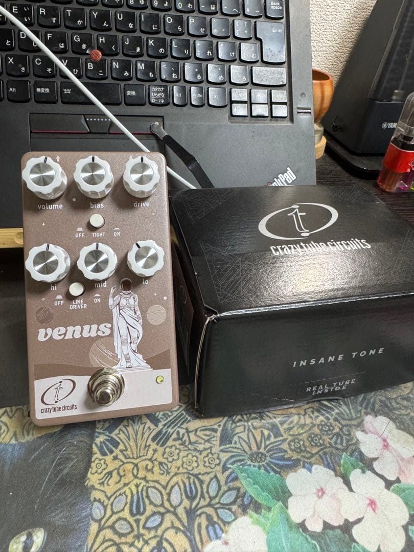crazy tube circuits venus ギターエフェクター Crazy_Tube_Circuits_Venus_Gold