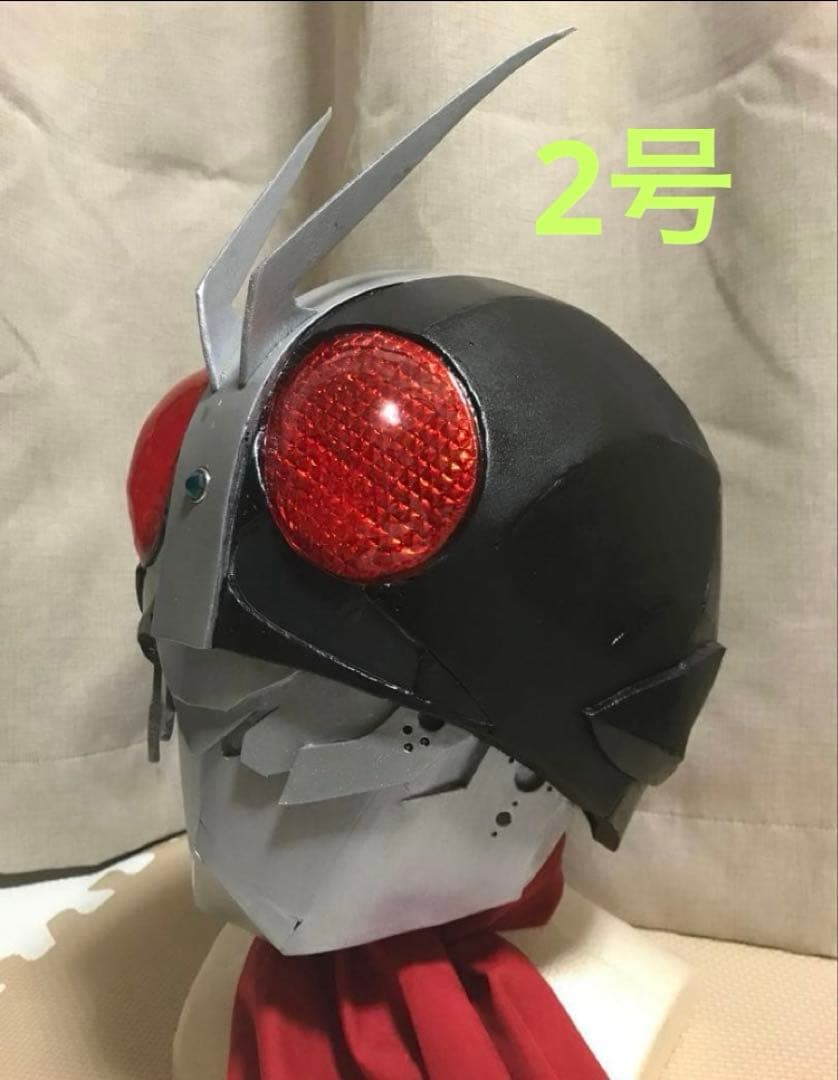 シン仮面ライダー　大人用マスク　ヘルメット　コスプレ 100均工作】シン・仮面ライダーのマスク作ってみた-作り方｜How to