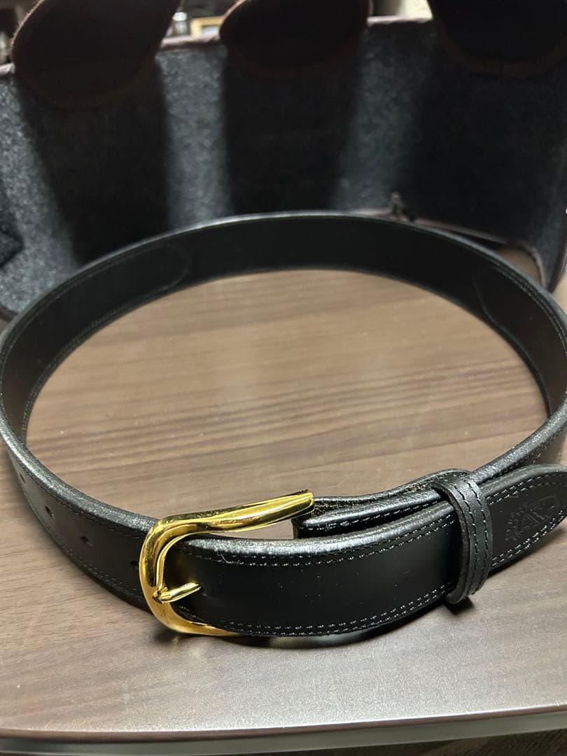〈美品〉VOLK V-9 LEATHER BELT ブラック V-9 LEATHER BELT | VOLK TACTICAL GEAR