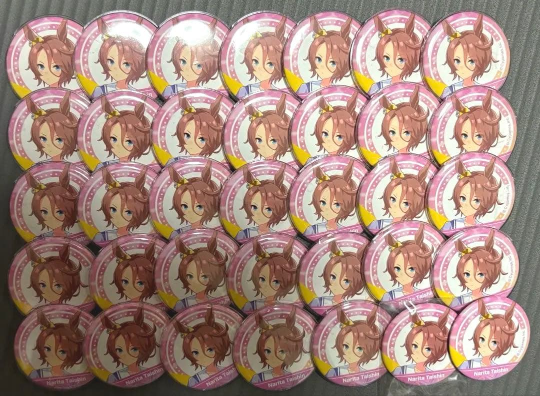 ウマ娘 ナリタタイシン 缶バッジ ウマ娘 プリティーダービー むぎゅみにトレーディング缶バッジ vol.2