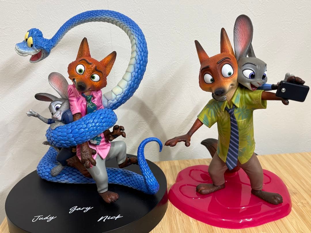 ズートピア　ハッピーくじ フィギュアA賞 A賞はポスター再現フィギュア！ Happyくじ『ズートピア2』12月19日