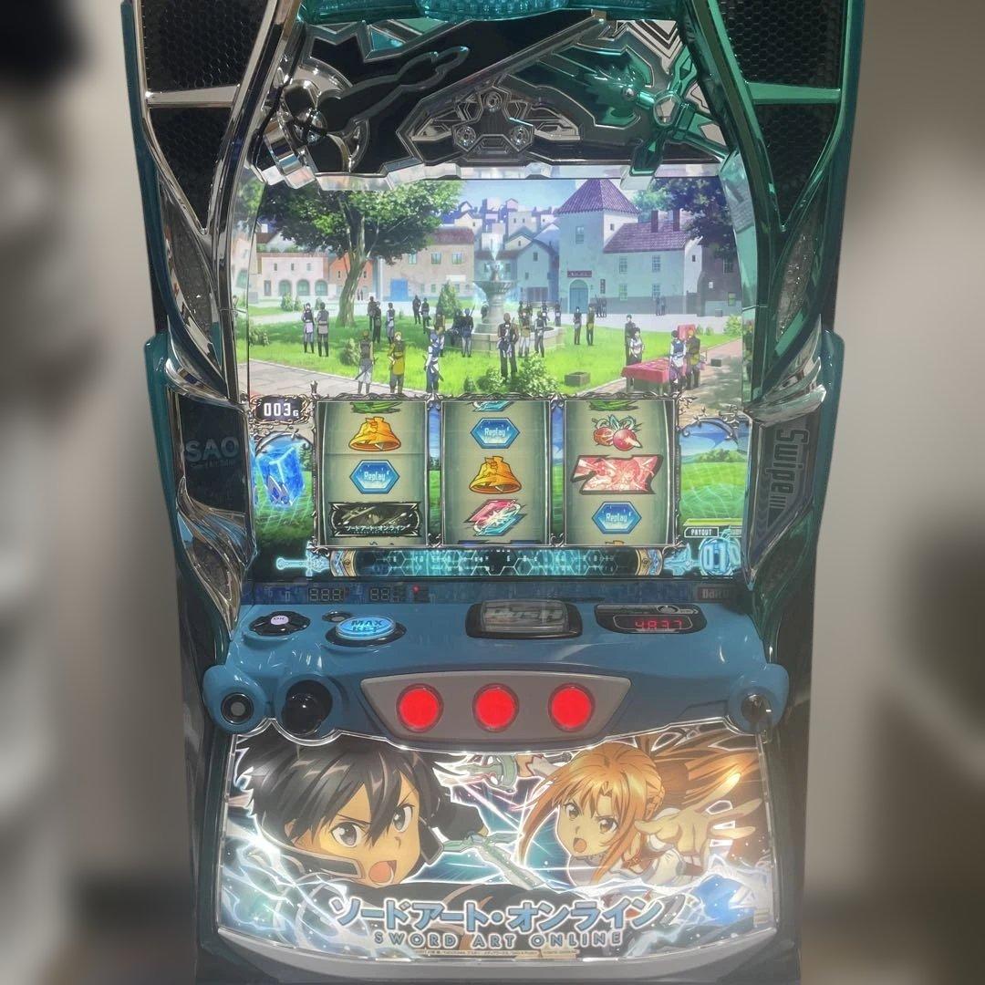 おまめページ Ｌ　ソードアート・オンライン SAO スマスロ　実機 スマスロ Lソードアート・オンライン ピクニックパネル | Slot Shop NIT