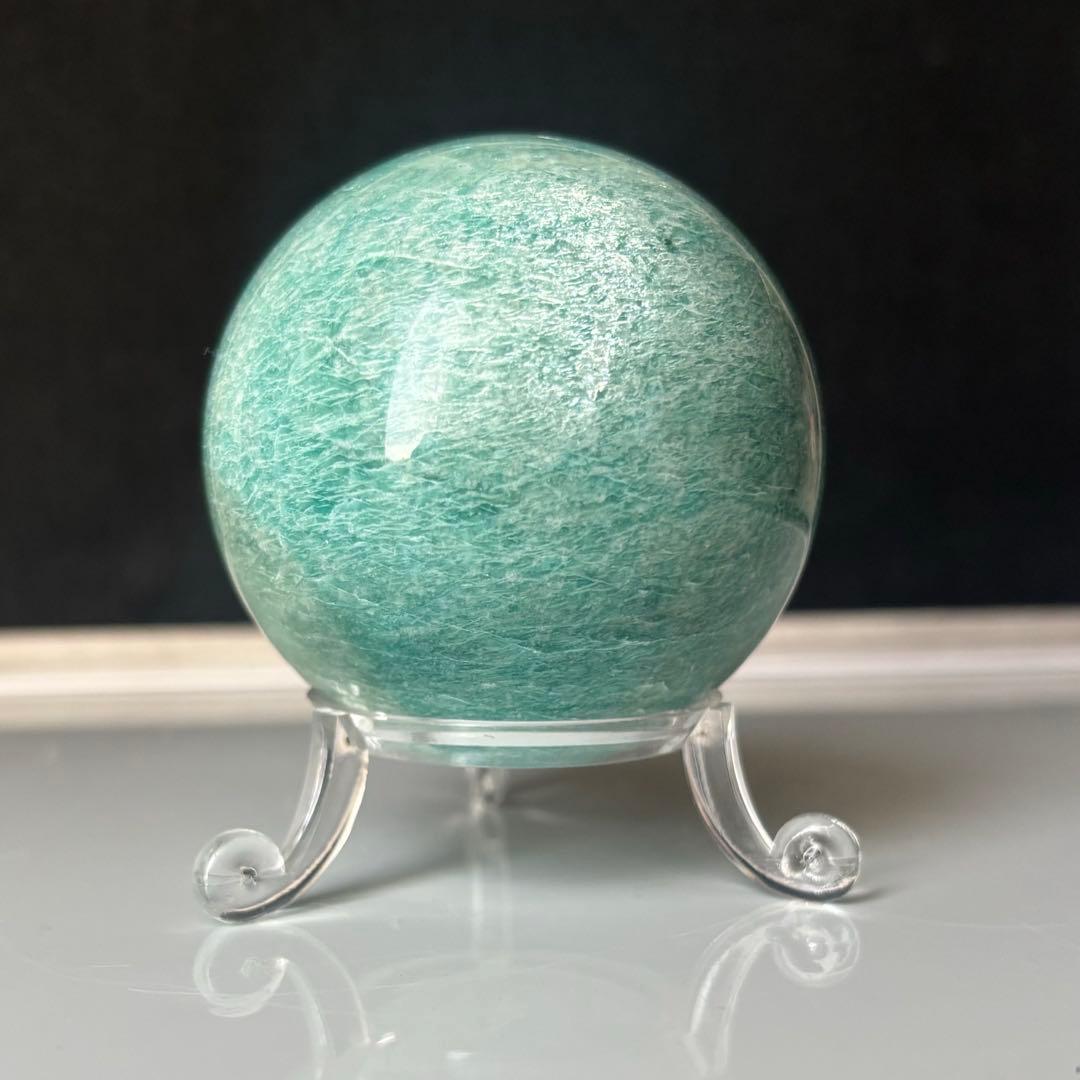 perry アマゾナイト　スフィア　61mm アマゾナイト スフィア | ホシノカケラ STONE/AROMA/ART