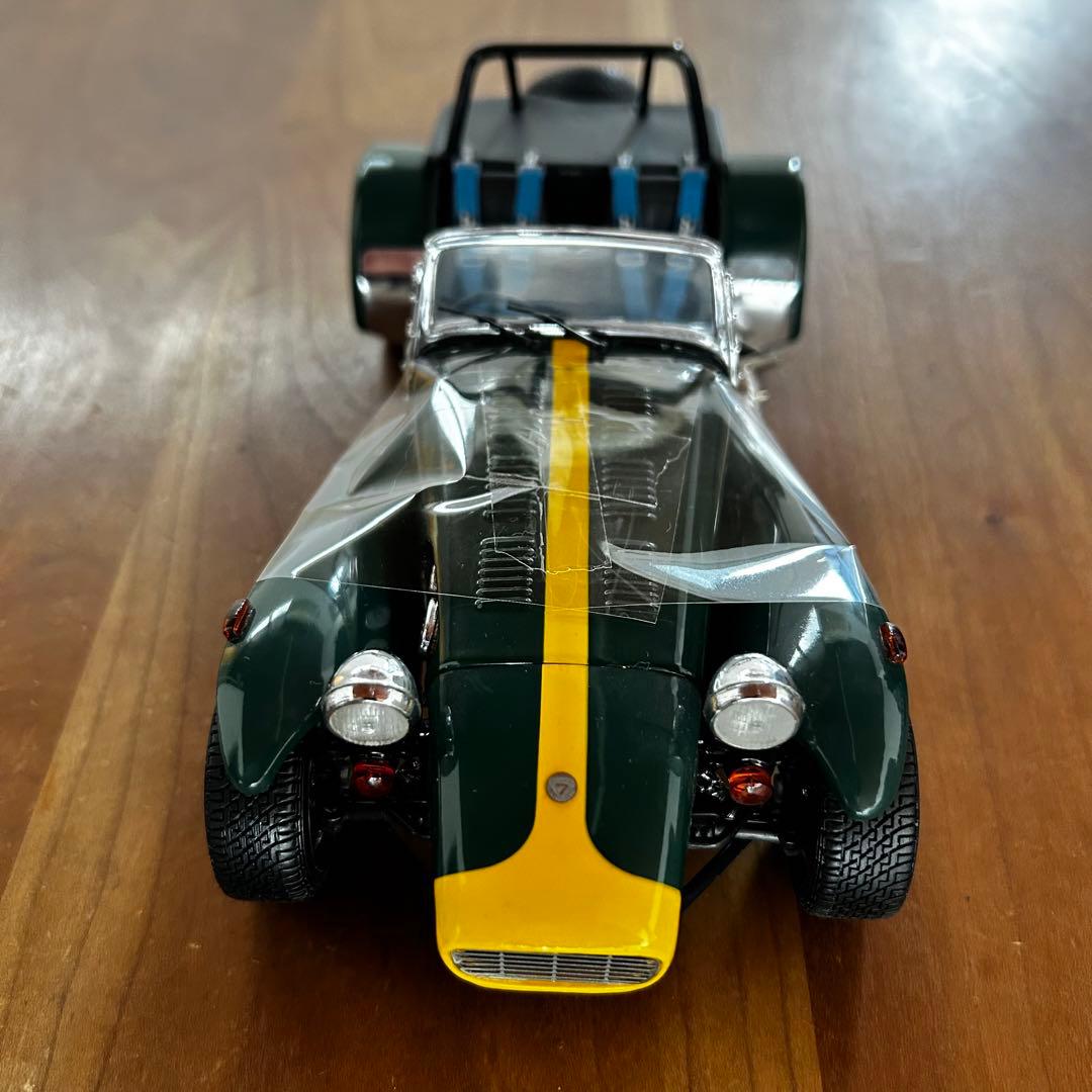 希少 京商 1/18 ケーターハム スーパーセブン SUPER SEVEN Yahoo!オークション - KYOSHO 京商 1/18 CATERHAM SUPER SEVEN JPE (Bl