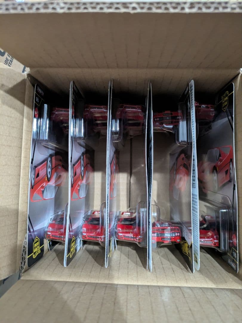ホットウィール　　タイムレスアイコンズ　フェラーリF50　10台 ホットウィール タイムレスアイコンズ フェラーリF50等 全5台セット