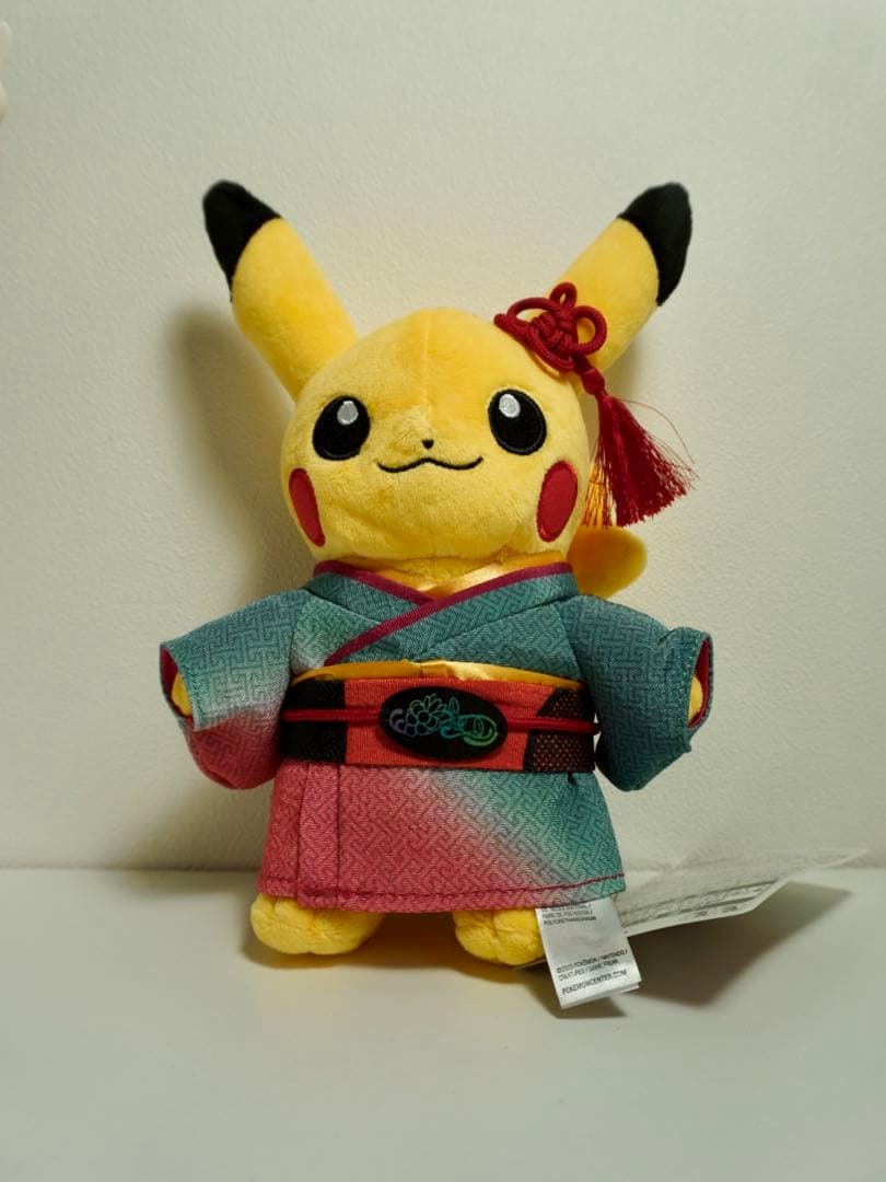 ポケモン工芸展 着物ピカチュウぬいぐるみ - メルカリ