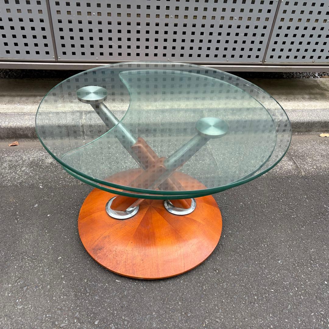 【東京23区内限定／送料無料】ロナルドシュミット　ガラステーブル Ronald Schmitt（ロナルド・シュミット） K500 ガラス コーヒー