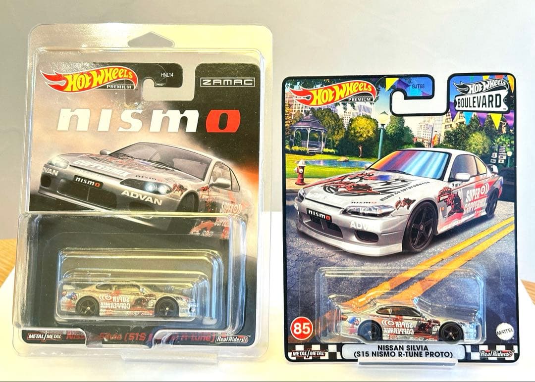 ホットウィール　SILVIA S15 NISMOセット Hot Wheels Nissan Silvia S15 R-tune PROTO Zamac NISMO Event-Car