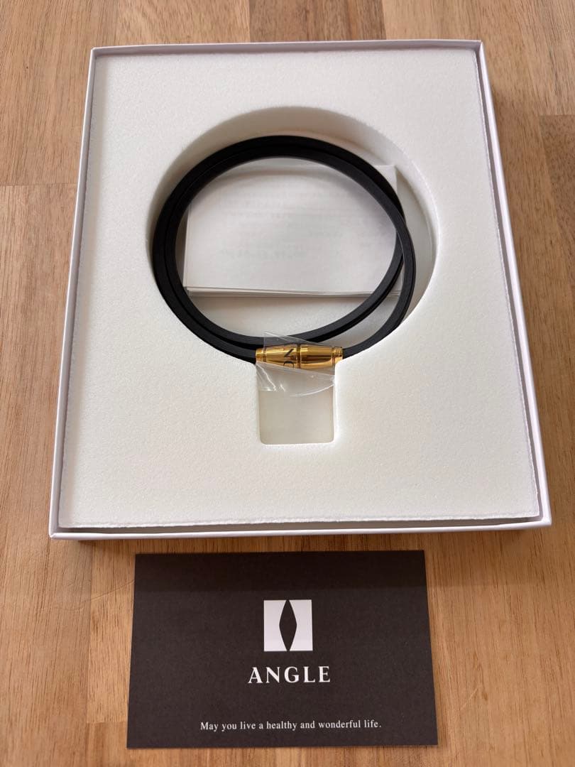 ANGLE MODEL 02 NECKLACE ブラック 50cm 磁気ネックレス】ANGLE e.MODEL 02 NECKLACE – ANGLE online store