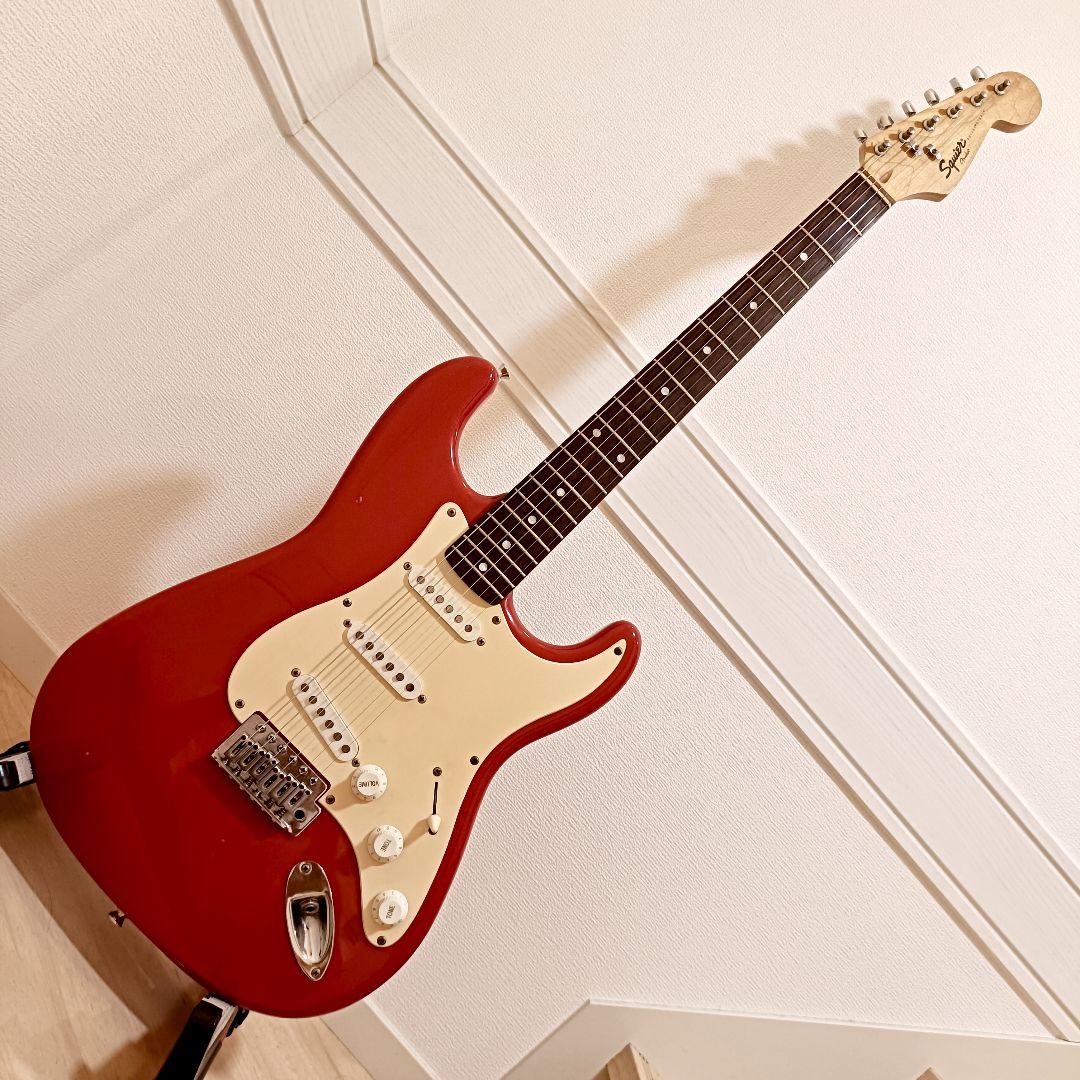 メンテ済｜Squier エレキギター ストラトキャスター ダコタレッド Squier スクワイヤー スクワイア Sonic Stratocaster HT LRL TOR