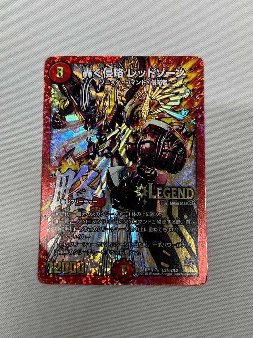 轟く侵略 レッドゾーン 文字 秘 シク シークレット - メルカリ