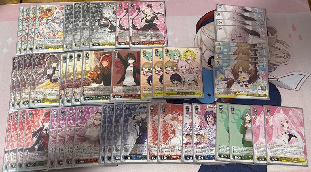 値下げ⭕️ ヴァイスシュヴァルツ あおぎり高校 デッキ パーツ付き ヴァイスシュヴァルツよりトライアルデッキ＆ブースターパックあおぎり