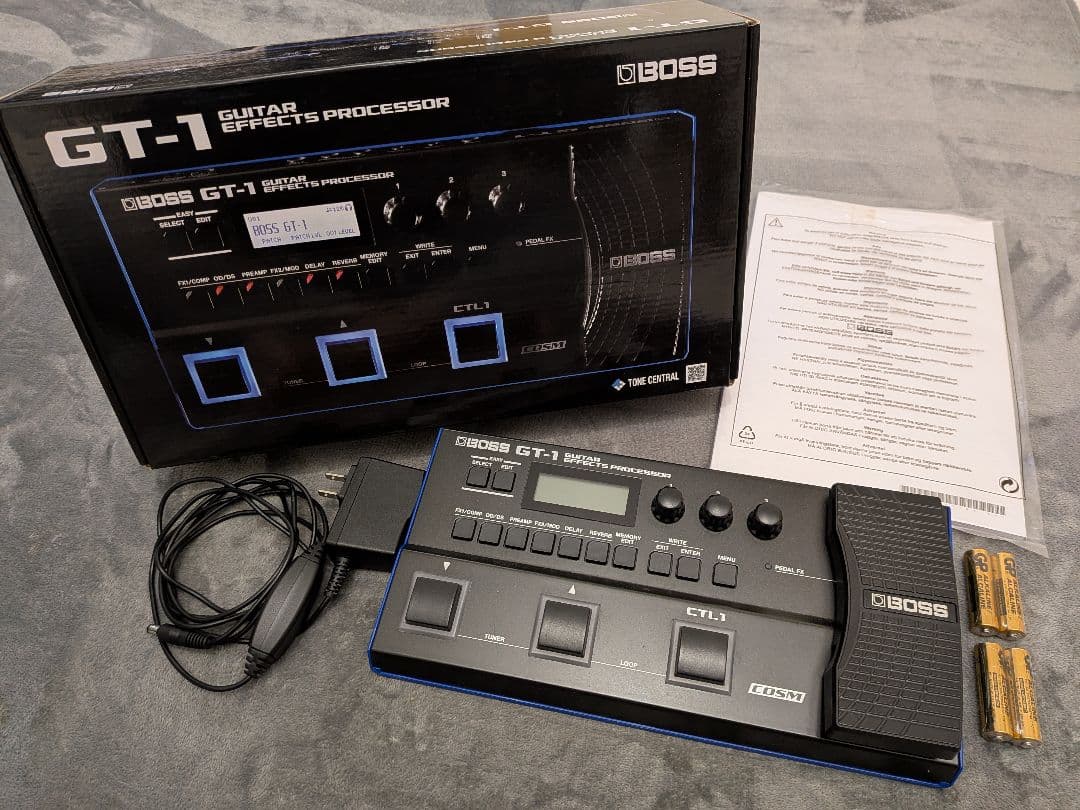 BOOS GT-1 マルチエフェクター エフェクター】BOSSの新商品マルチエフェクター「GT-1」が入荷致しまし