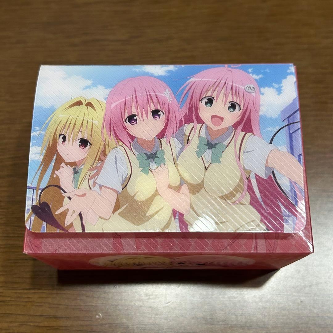 ララ&モモ&ヤミ デッキケース ヴィクトリースパークTo LOVEる ダークネス 未開封 デッキケース ToLOVEる -とらぶる- ダークネス 金色の闇 ヤミ