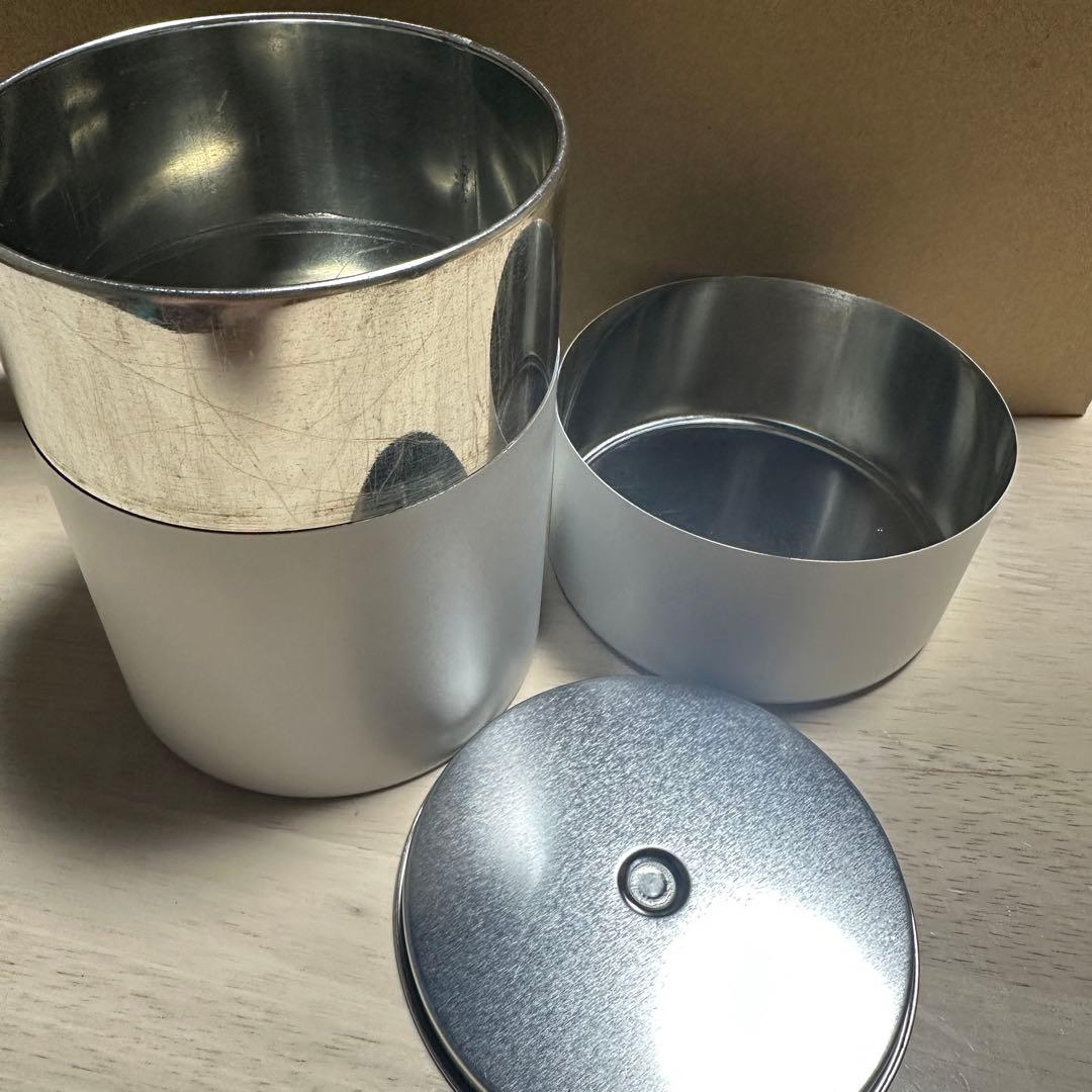 MOHEIM Tin Canister 3個 茶匙付 ピンク ネイビー ホワイト - メルカリ