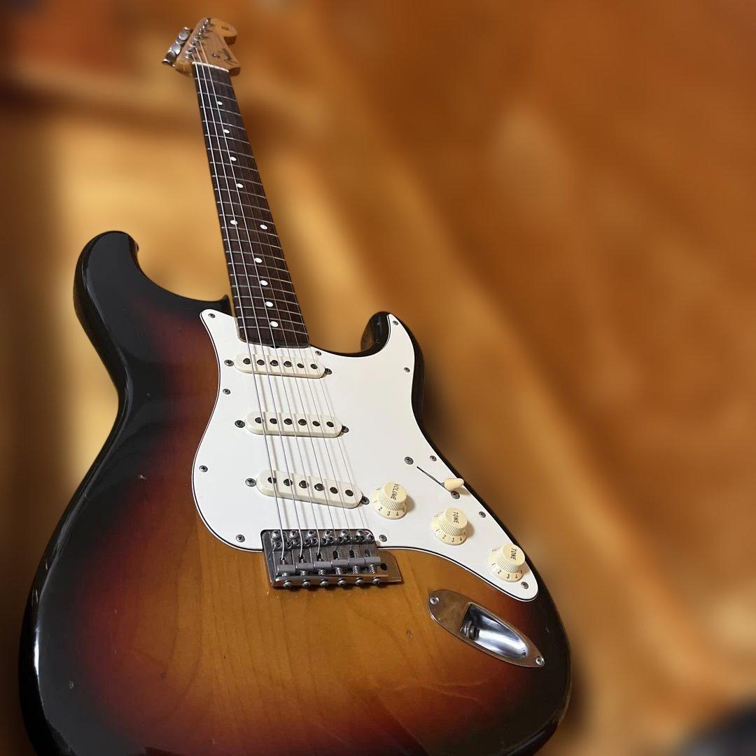 FenderJapan ストラト Lシリアル ￼ フジゲン製造期　ハードケース付 Yahoo!オークション -「フェンダージャパン シリアル」(ストラト