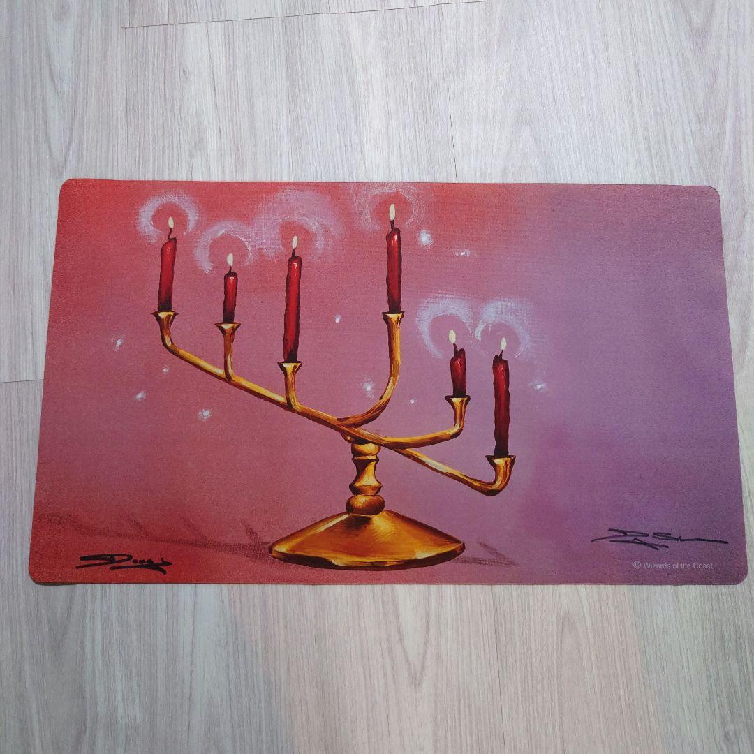 Candelabra of Tawnos MTG プレイマット サイン入り 91ahz6r-37L._AC_UF350,