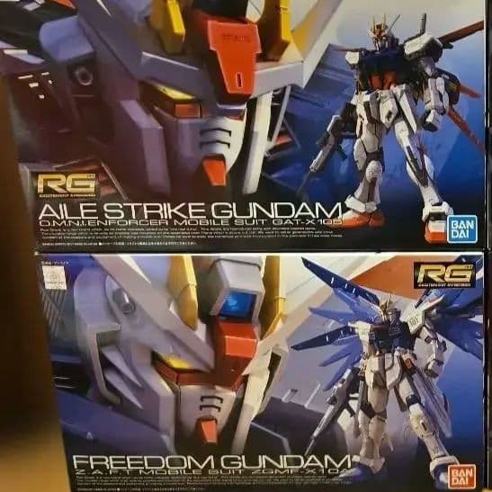 RG 機動戦士ガンダムSEED セット 限定ガンプラ「『機動戦士ガンダムSEED』20周年記念MSセット