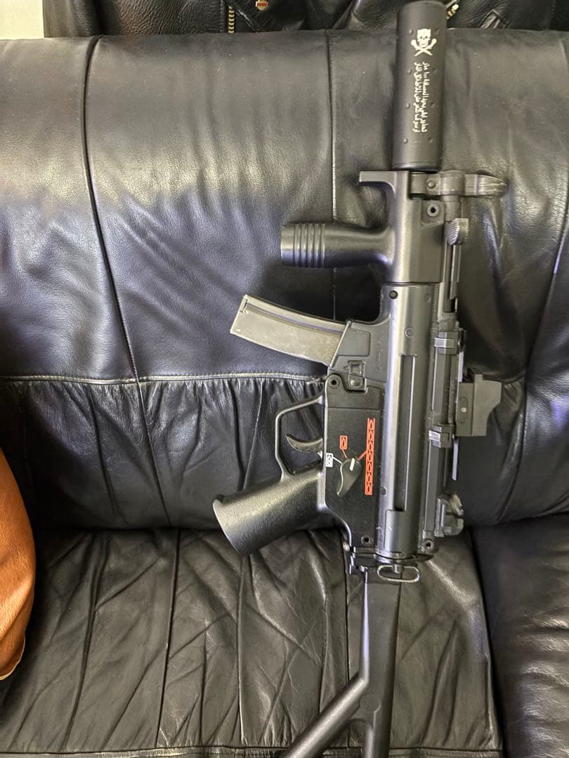 マルゼン　MP5 エアガン ブラック サイレンサー付き 店内全品5％OFFクーポン】Laylax 東京マルイ MP5用サイレンサー