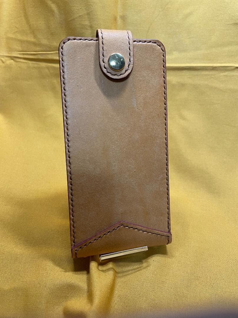 スマホケース　マヤオレンジ　縦開き 楽天市場】【縦開き・スタンド機能】iPhone ケース 【栃木レザー