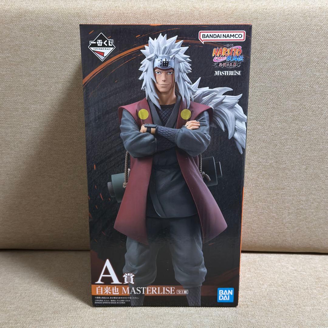 一番くじ　NARUTO疾風伝　伝説の三忍　A賞　自来也　1点 一番くじ NARUTO-ナルト- 疾風伝 伝説の三忍｜一番くじ倶楽部｜BANDAI