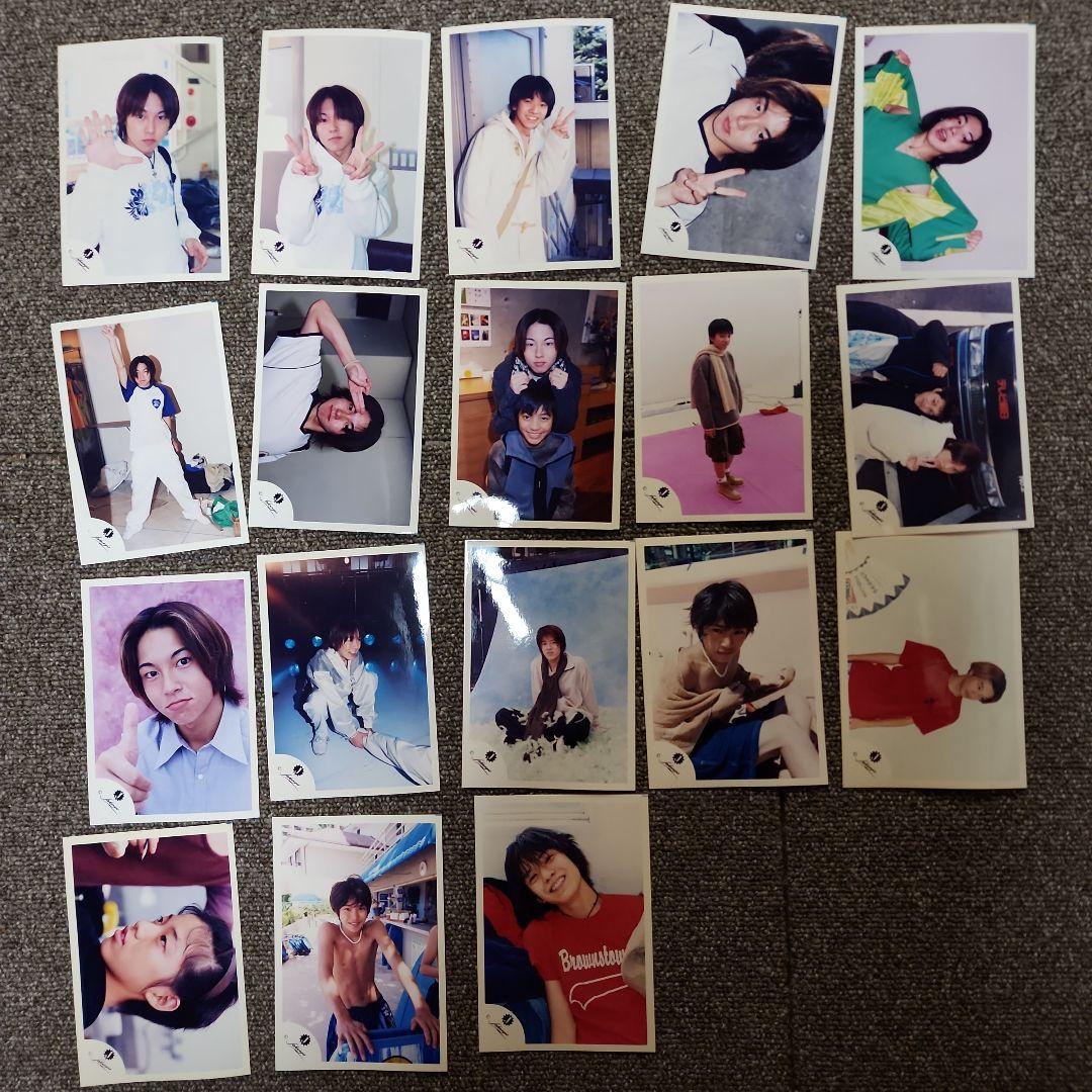 ジャニーズJr.黄金期 公式写真38枚セットとうちわ、下敷き、シール