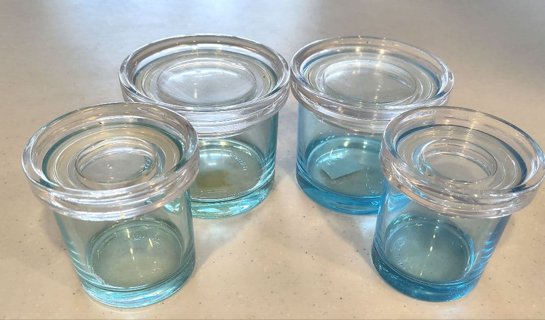 イッタラ　ジャー　保存容器　ガラス瓶 4個セット 楽天市場】イッタラ カステヘルミ ジャー クリア iittala Kastehelmi
